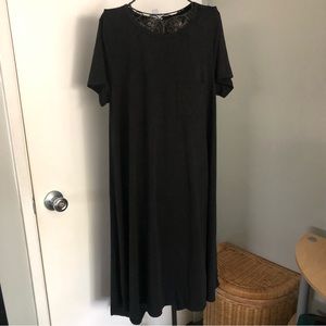 NWOT LuLaRoe Carly Swing Dress Front Pocket- M